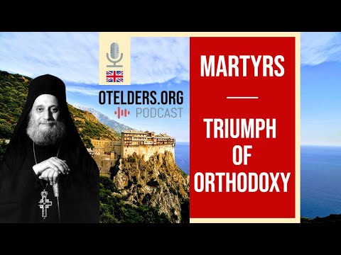 VIDEO: The most beautiful words about Christian Martyrs | English | Elder Aimilianos of Simonopetra