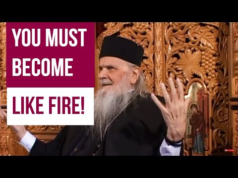 VIDEO: A Christian must become like fire! (Bp. Justinian)