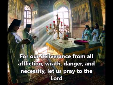 VIDEO: Orthodox Great Litany (from the Divine Liturgy)