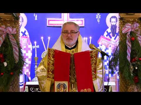 VIDEO: His Eminence Archbishop Elpidophoros of America Homily on the Sunday Before the Theophany