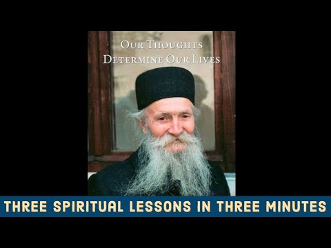 VIDEO: Three Spiritual Lessons in Three Minutes: Our Thoughts Determine Our Lives