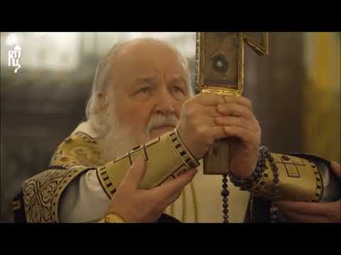 VIDEO: Orthodox Patriarch of Moscow Cyril moved at the Adoration of the Holy Cross