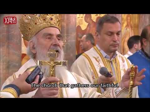 VIDEO: Orthodox Patriarch of Belgrade – There is no virus inside the churches.