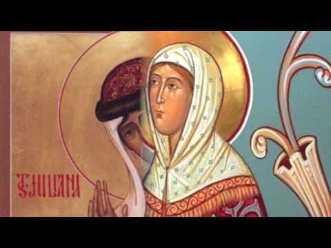 VIDEO: Troparion of Righteous Juliana of Lazarevo (English)