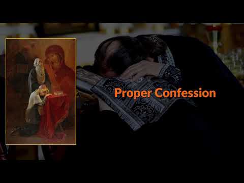 VIDEO: Proper Confession