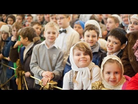 VIDEO: Moscow Patriarchate – Grand Orthodox Children's Divine Liturgy