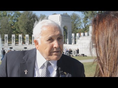 VIDEO: George Possas receives the The Greatest Generation Award at THE WASHINGTON OXI DAY FOUNDATION 2017