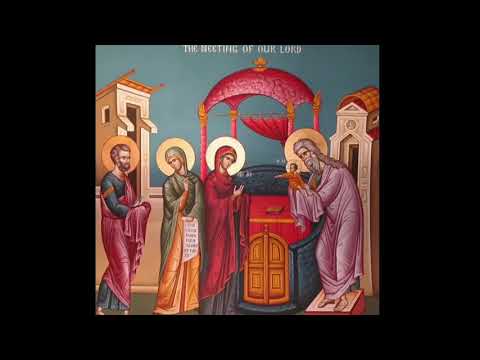 VIDEO: Troparion of the Presentation of Christ (tone 1)