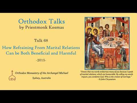 VIDEO: Talk 68: How Refraining From Marital Relations Can be Both Beneficial and Harmful