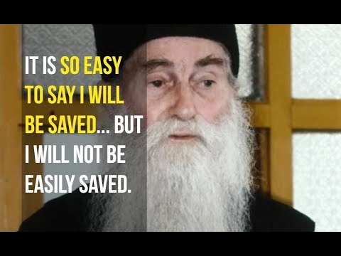 VIDEO: Am I saved? An Orthodox perspective (Fr. Arsenie Papacioc)