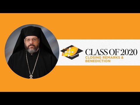 VIDEO: Commencement Week 2020: Closing Remarks & Benediction