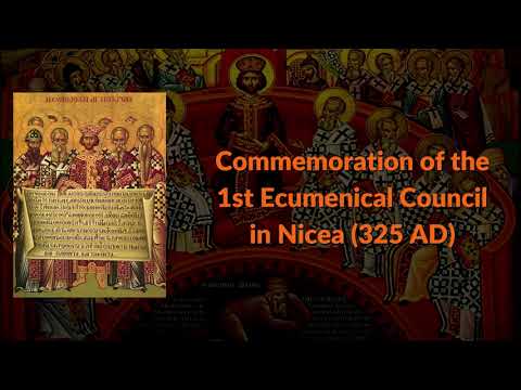 VIDEO: Commemoration of the 1st Ecumenical Council in Nicea