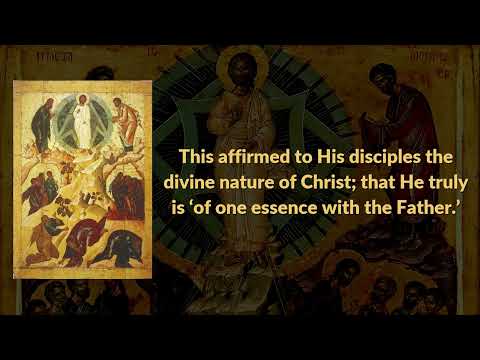 VIDEO: The Transfiguration of Christ and our calling of Transformation