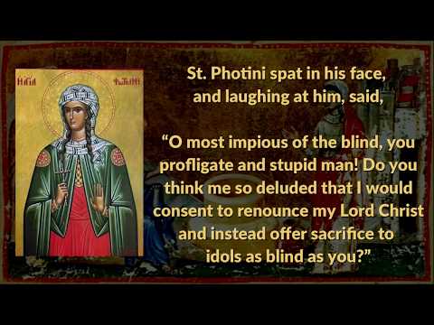 VIDEO: Sunday of the Samaritan Woman: Her life and martyrdom