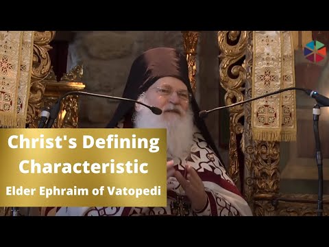 VIDEO: Christ's Defining Characteristic // Elder Ephraim On The Importance of Humility