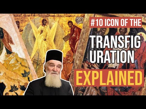 VIDEO: Transfiguration of Jesus Christ Orthodox Icon | with Fr. Ioan Bizau
