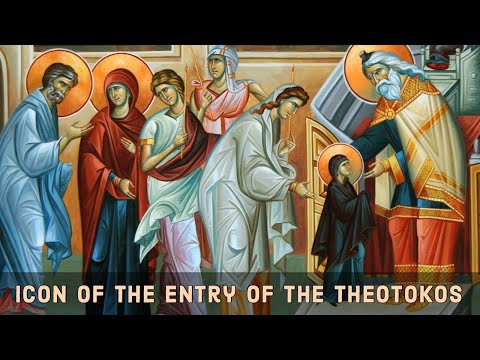 VIDEO: The Icon of the Entrance of the Theotokos into the Temple