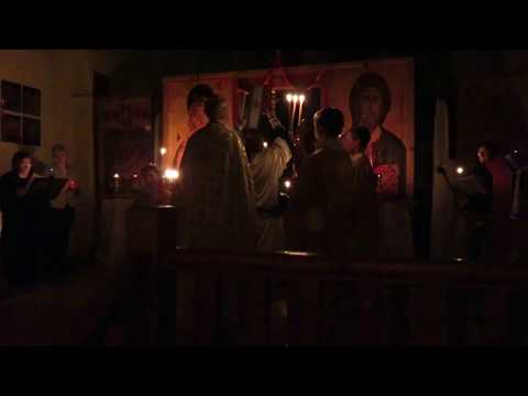 VIDEO: 2015 04 12  Orthodox Church Paschal Little Entrance. Christ is risen!