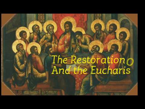 VIDEO: Orthodox catechism lecture 2: the Restoration of Adam and the Eucharist.