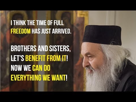 VIDEO: "Now we can do everything we want!" (Fr. Rafail Noica)