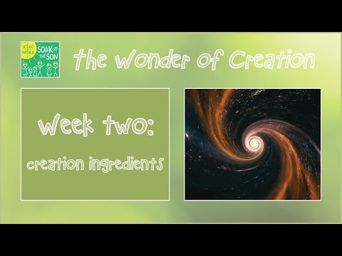 VIDEO: Soak Up the Son – Ingredients of Creation