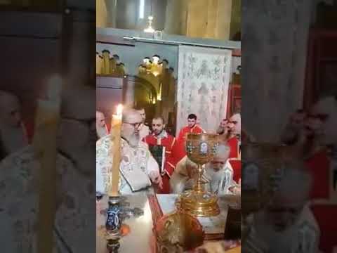 VIDEO: Orthodox Patriarch of Tbilisi consecrates the Eucharist (Divine Liturgy)