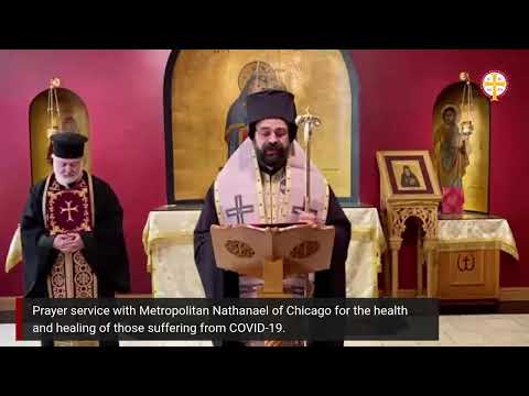 VIDEO: Prayer Service with Metropolitan Nathanael of Chicago