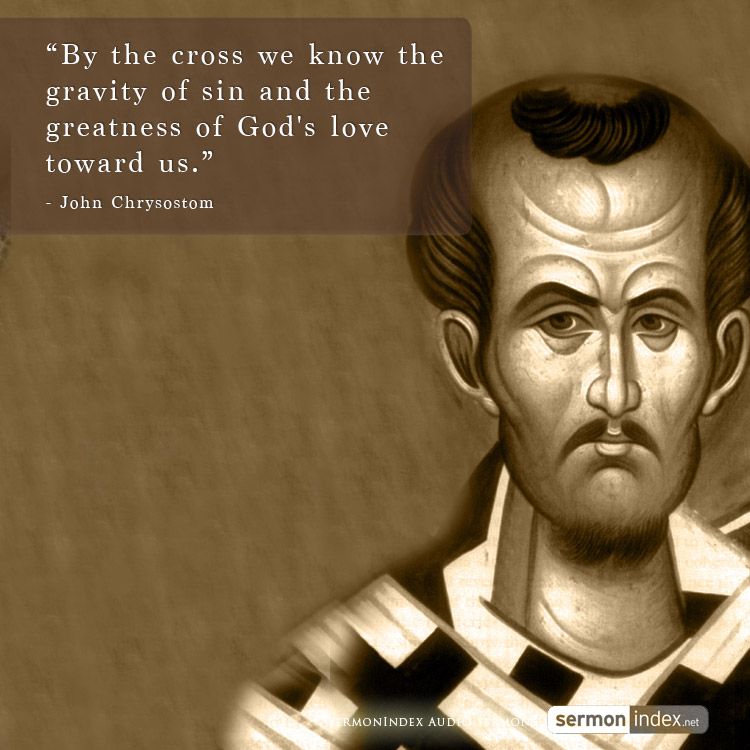 “By the cross we know the gravity of sin and the greatness of God’s…