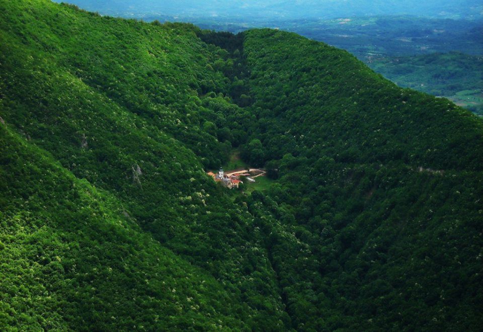 Sretenje monastery Location: Ovčar mountain, Serbia