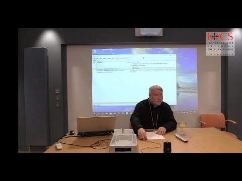 VIDEO: Revd Dr Ivan Moody on ‘Orthodox Aesthetics and Contemporary Art’ (Session Two)