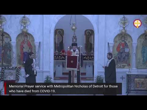 VIDEO: Prayer Service with Metropolitan Nicholas