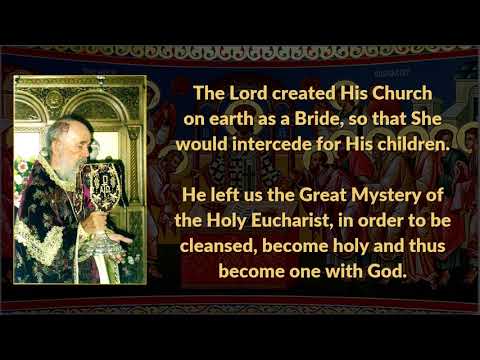 VIDEO: THE DIVINE LITURGY – Elder Ephraim of Arizona