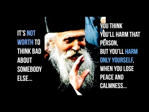 VIDEO: Fr. Thaddeus – "I don’t want to think evil. I want only peace!" (Part 5/6)