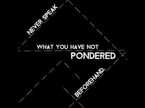 VIDEO: Ponder. – St Clement