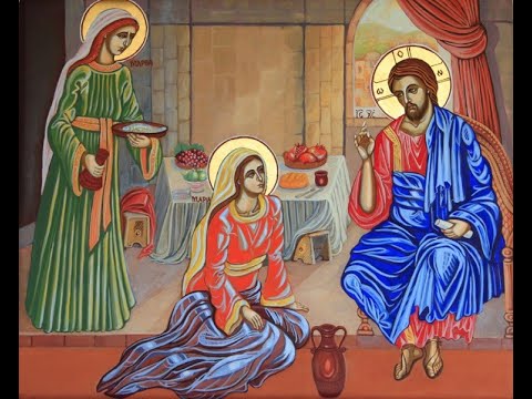 VIDEO: "Choosing the Good Portion". Homily by Fr. Panayiotis on Luke 10:38-42 – 09/08/2020