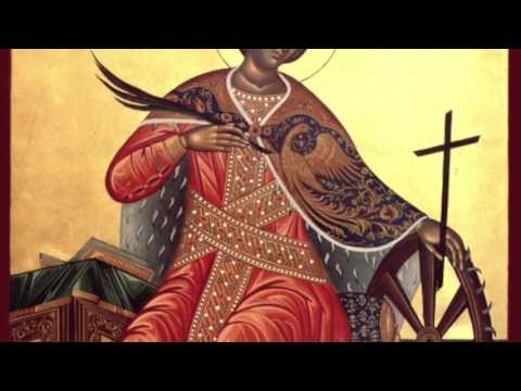 VIDEO: St. Catherine's Troparion – طروبارية القديسة كاترينا –