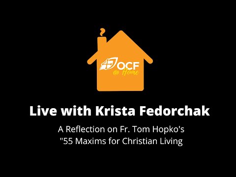 VIDEO: Krista Fedorchak on Maxim #7: "Eat good foods and fast on fasting days."