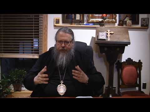 VIDEO: 2019.01.22. Catechesis, part 7. Talk by Metropolitan Jonah (Paffhausen)