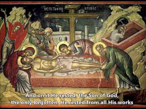 VIDEO: Moses the Great (Holy Saturday)