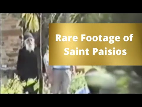 VIDEO: Rare Footage of Saint Paisios the Athonite // Bonus Video