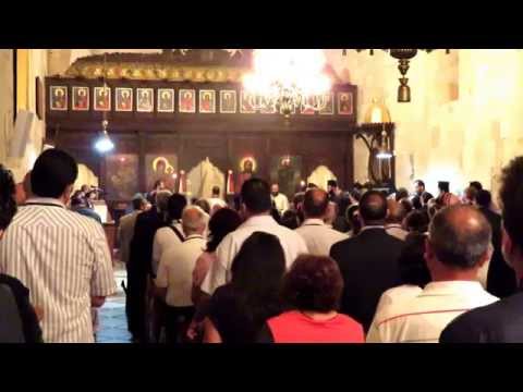 VIDEO: 2014 06 25 Great Vespers, Balamand Monastery, Lebanon