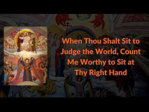 VIDEO: ''When Thou Shalt Sit to Judge the World, Count Me Worthy to Sit at Thy Right Hand''