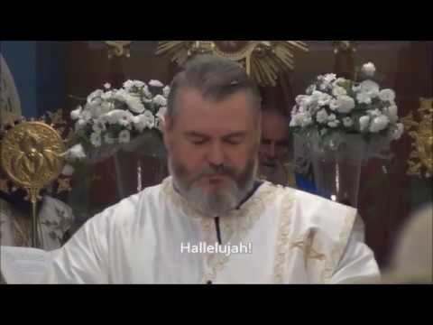 VIDEO: Orthodox Divine Liturgy – Hallelujah after the Epistle Reading