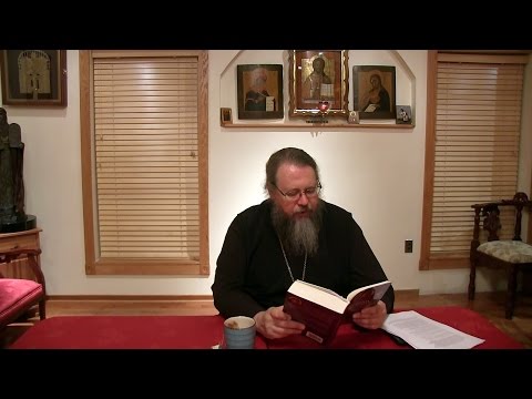 VIDEO: 2015.09.29. Dogmatic Theology. Class 3,  by Metropolitan Jonah (Paffhausen)