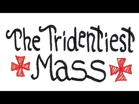 VIDEO: The Tridentiest Mass (Pencils & Prayer Ropes)