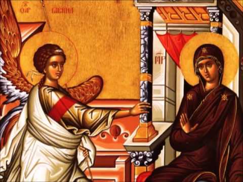 VIDEO: Troparion of the Annunciation of the Theotokos (Greek)