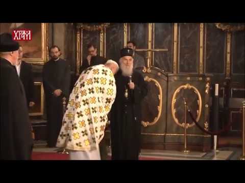 VIDEO: Orthodox Patriarch Irenaeus appears after Hospitalization