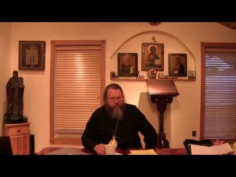 VIDEO: 2013.05.24. Orthodoxy 101. Talk #2, by Metropolitan Jonah (Paffhausen)